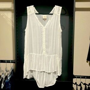 Light flowy sleeveless blouse